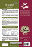 OC RAW FREEZE DRIED BEEF & PRODUCE MEATY ROX