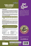 OC RAW FREEZE DRIED RABBIT & PRODUCE SLIDERS