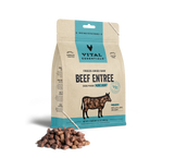 Vital Essentials® Freeze-Dried Raw Beef Entree Dog Food Mini Nibs, 5.5 oz(3-pack promo)