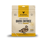 Vital Essentials® Freeze-Dried Raw Duck Entree Dog Food 14oz Mini Patties / Mini Nibs (3-pack promo)