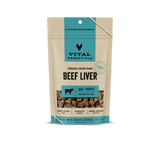 Vital Essentials® Freeze-Dried Beef Liver Dog Treats, 2.1 oz