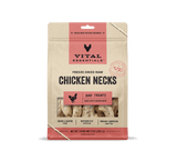Vital Essentials® Freeze-Dried Raw Chicken Necks Dog Treats, 9 oz