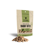 Vital Essentials® Freeze-Dried Rabbit Bites Cat Treats, 0.9 oz