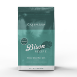 GREEN JUJU BISON RECIPE FREEZE DRIED RAW DIET 14OZ