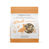 GREEN JUJU DUCK ORANGE FREEZE DRIED TOPPERS