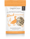 GREEN JUJU DUCK ORANGE FREEZE DRIED TOPPERS
