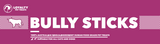 LOYALTY PET TREATS BULLY STICKS MEDIUM 80G