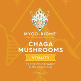 ADORED BEAST (MYCO-BIOME) CHAGA MUSHROOMS | LIQUID TRIPLE EXTRACT 125ML