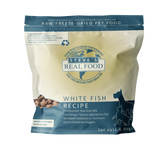 STEVE'S REAL FOOD - FREEZE DRIED WHITE FISH RECIPE (DOGS & CATS) 20oz.