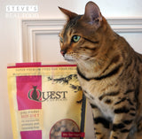 STEVE'S REAL FOOD - QUEST FREEZE DRIED RAW CAT FOOD BEEF 10oz.