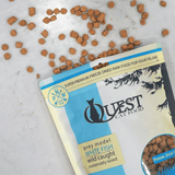 STEVE'S REAL FOOD - QUEST FREEZE DRIED RAW CAT FOOD WHITE FISH 10oz.