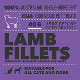 LOYALTY PET TREATS LAMB FILLET 40G