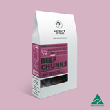 LOYALTY PET TREATS BEEF CHUNKS 70G
