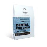 LOYALTY PET TREATS DENTAL ROO CHEW 120G (CLEARANCE EXP 19 MAR 2025)
