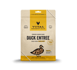 Vital Essentials® Freeze-Dried Raw Duck Entree Dog Food 14oz Mini Patties / Mini Nibs (3-pack promo)