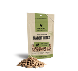 Vital Essentials® Freeze-Dried Rabbit Bites Dog Treats, 2 oz