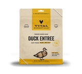 Vital Essentials® Freeze-Dried Raw Duck Entree Cat Food 8oz Mini Patties / Mini Nibs (3-pack promo)
