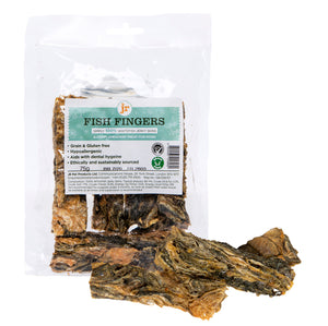 JR PET FISH FINGERS 75G - BEST BEFORE APR 2024