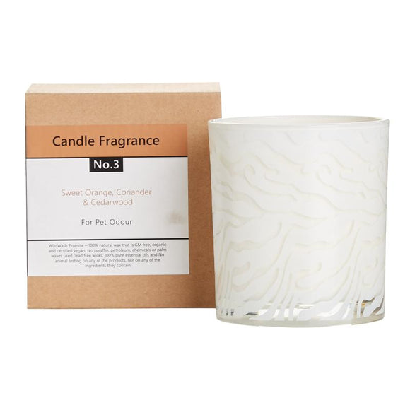WILDWASH NATURAL CANDLE - FRAGRANCE NO.3 (60HRS)