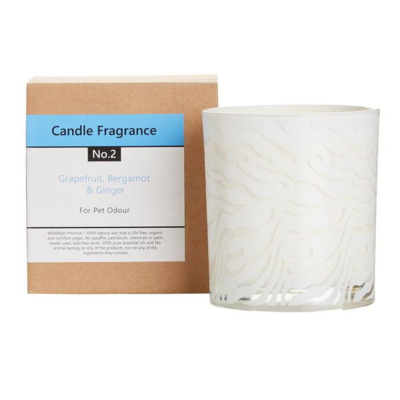 WILDWASH NATURAL CANDLE - FRAGRANCE NO. 2 (60HRS)