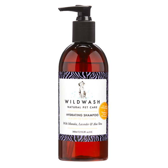 WILDWASH PRO HYDRATING SHAMPOO FOR DRY AND FLAKY COATS 300ML