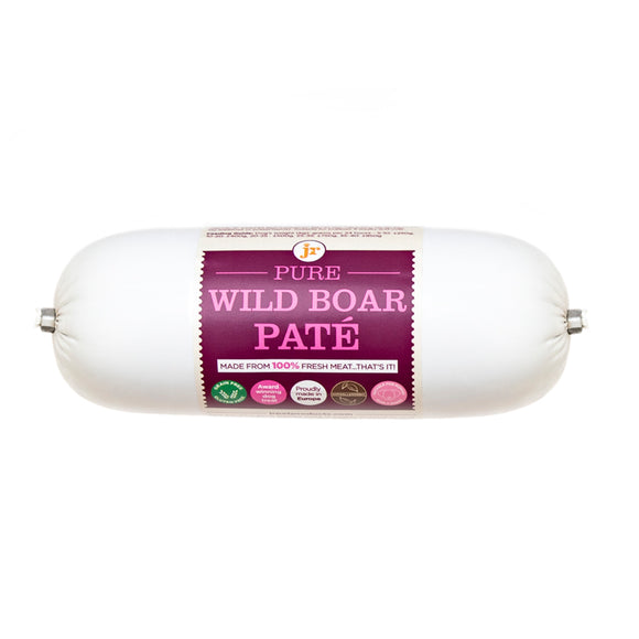 JR PET PURE WILD BOAR PATE 400G - BEST BEFORE DEC 2023